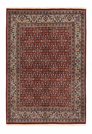 Persisk tæppe - Classic - 218 x 155 cm - mørkerød