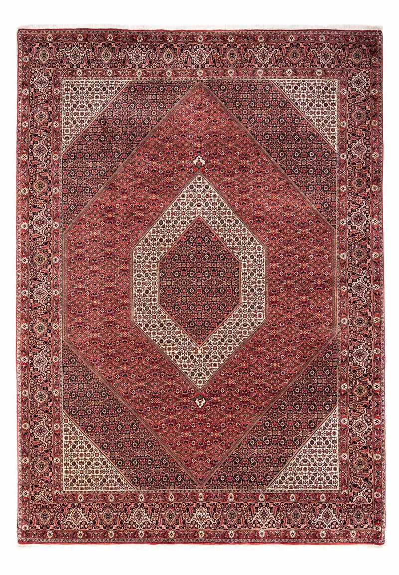 Persisk tæppe - Bijar - Royal - 350 x 252 cm - rød