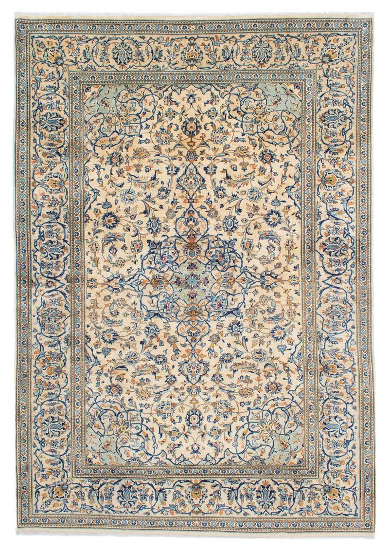Persisk tæppe - Keshan - 291 x 197 cm - beige