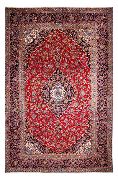 Kashan Tæppe 252x386cm - Persisk tæppe