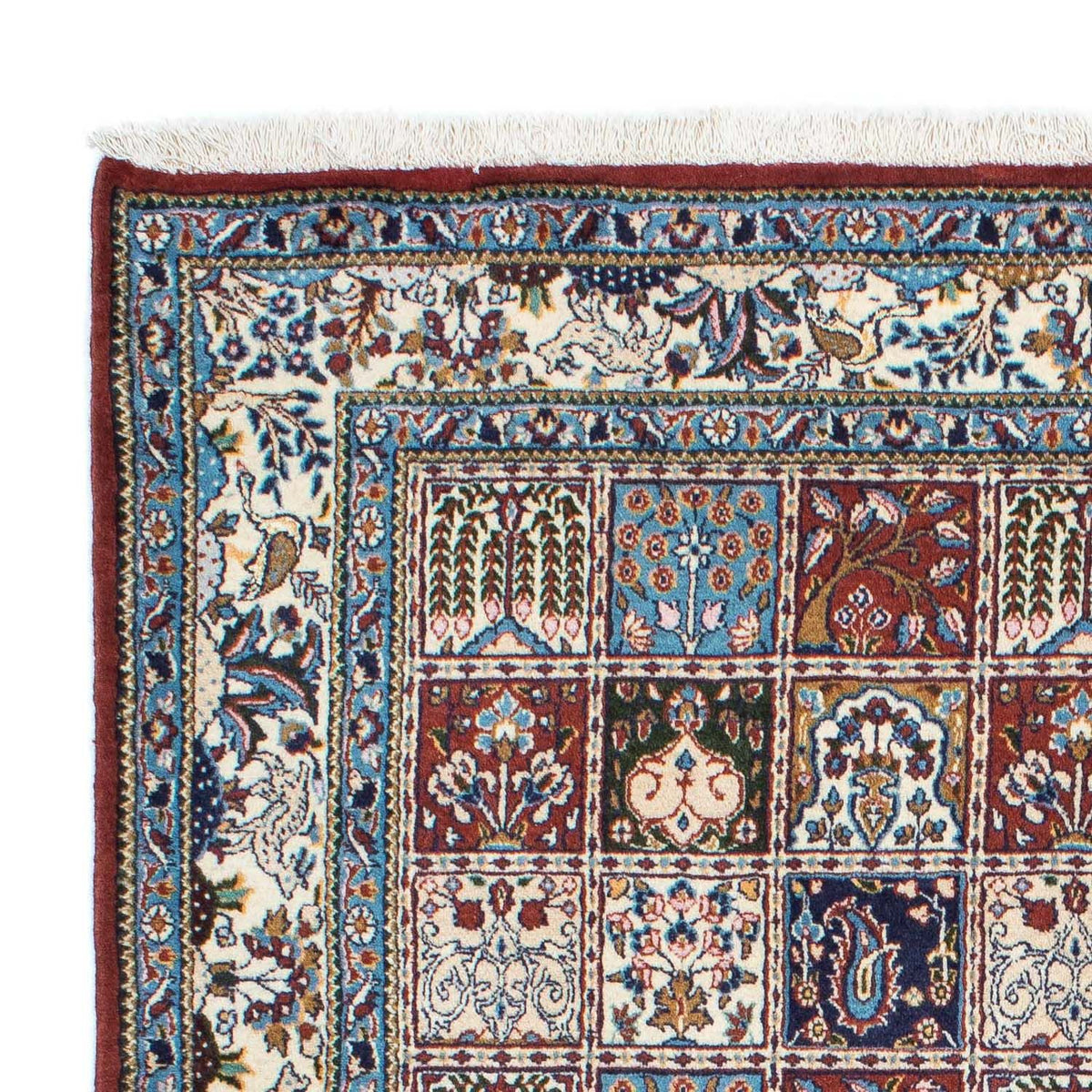 Persisk tæppe - Classic - 195 x 147 cm - mørkerød