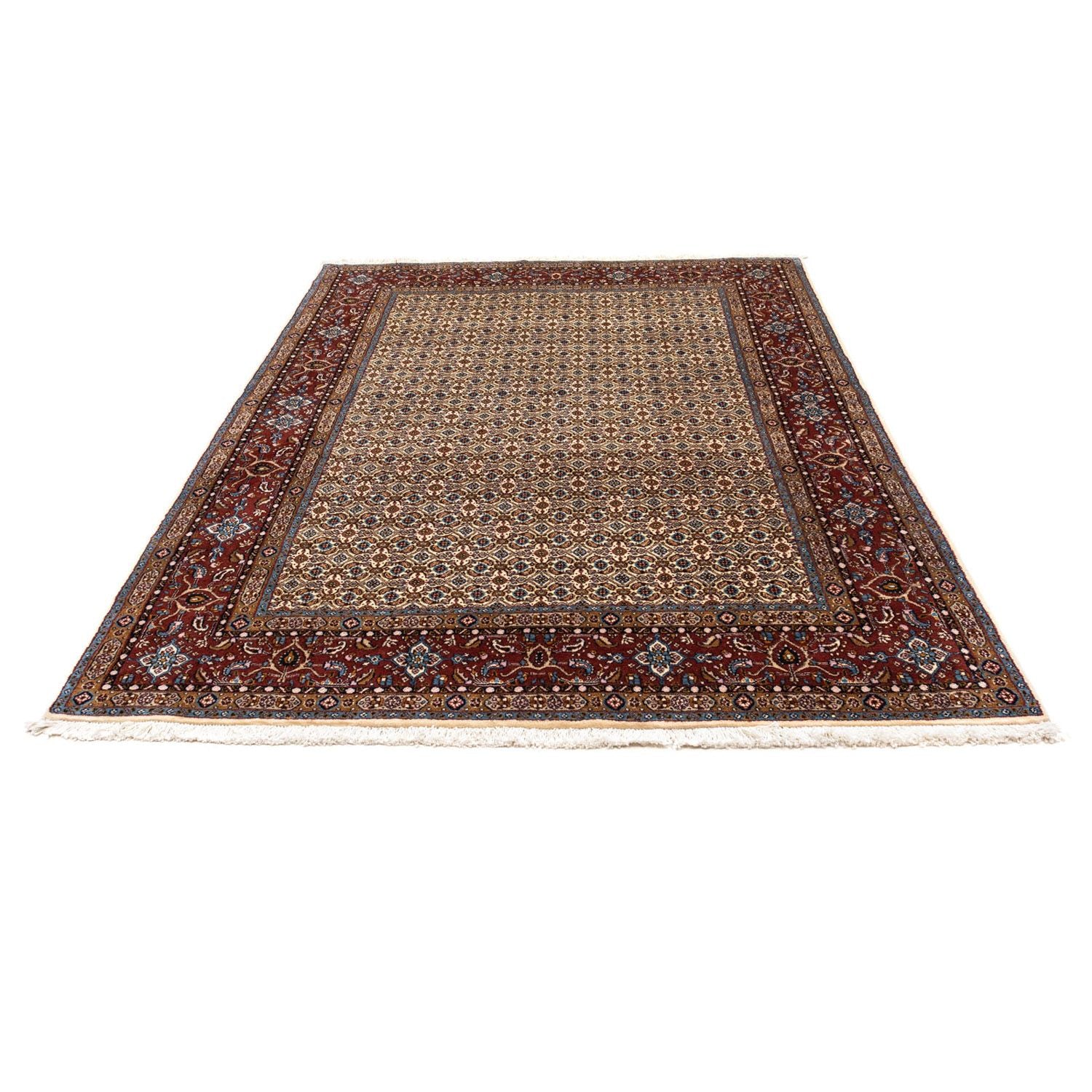 Persisk tæppe - Classic - 235 x 166 cm - mørkerød