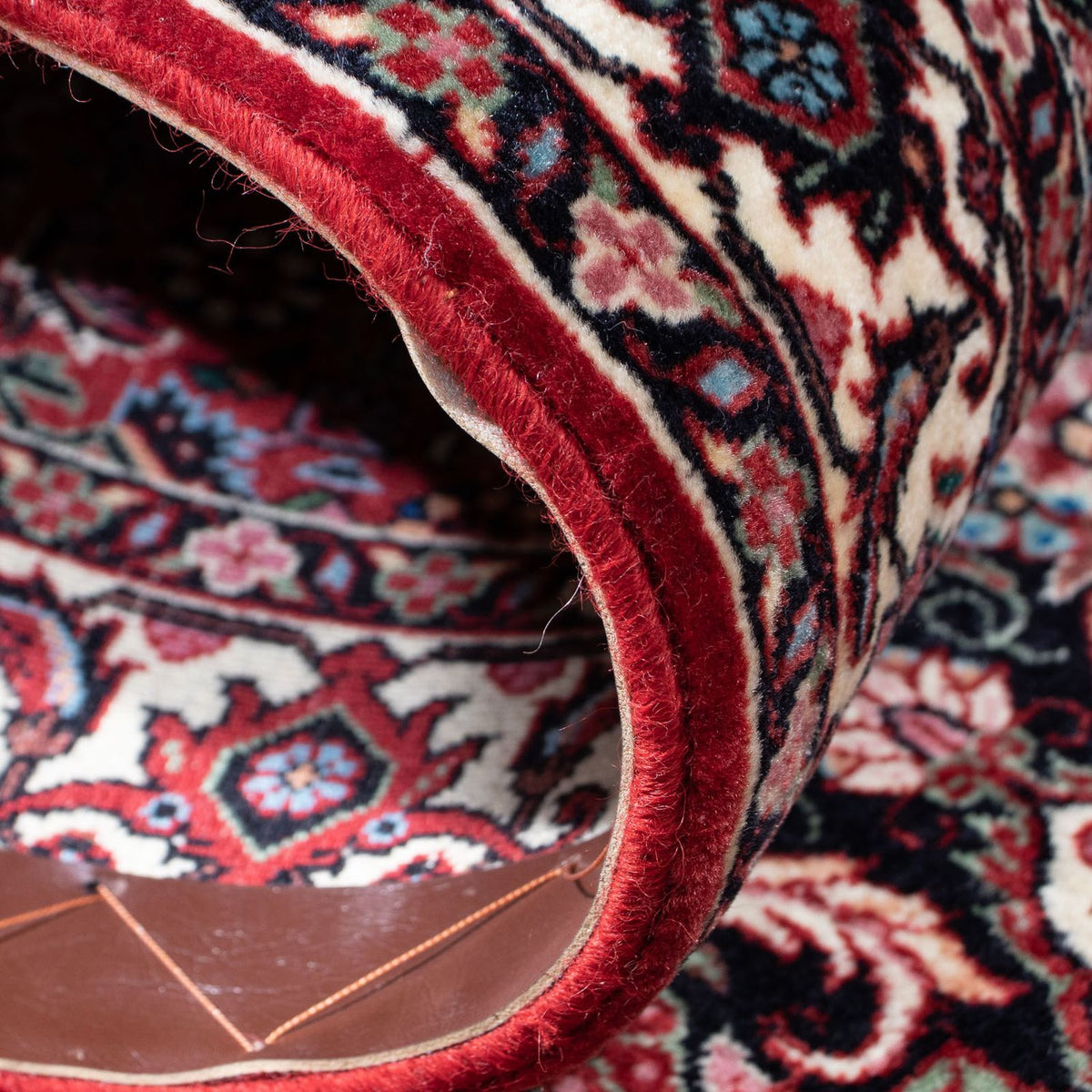 Løber Persisk tæppe - Bijar - 200 x 73 cm - rød