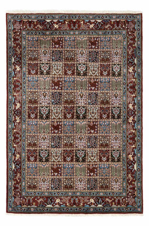 Persisk tæppe - Classic - 242 x 165 cm - mørkerød