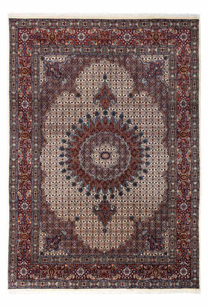 Persisk tæppe - Classic - 343 x 243 cm - mørkerød