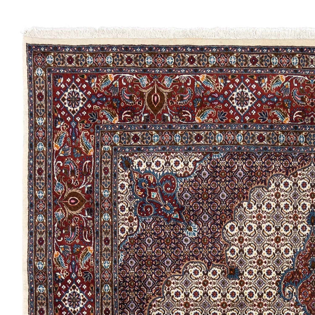 Persisk tæppe - Classic - 343 x 243 cm - mørkerød