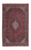 Persisk tæppe - Bijar - 204 x 131 cm - lysrød