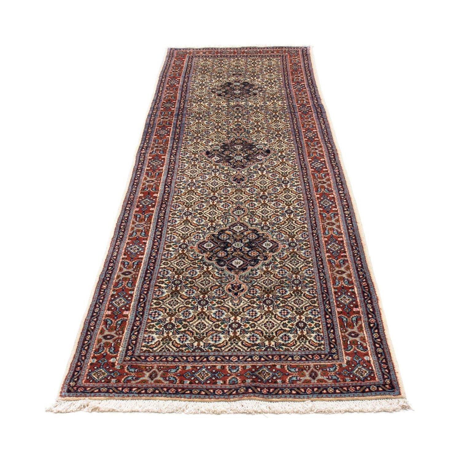 Løber Persisk tæppe - Classic - 288 x 80 cm - beige