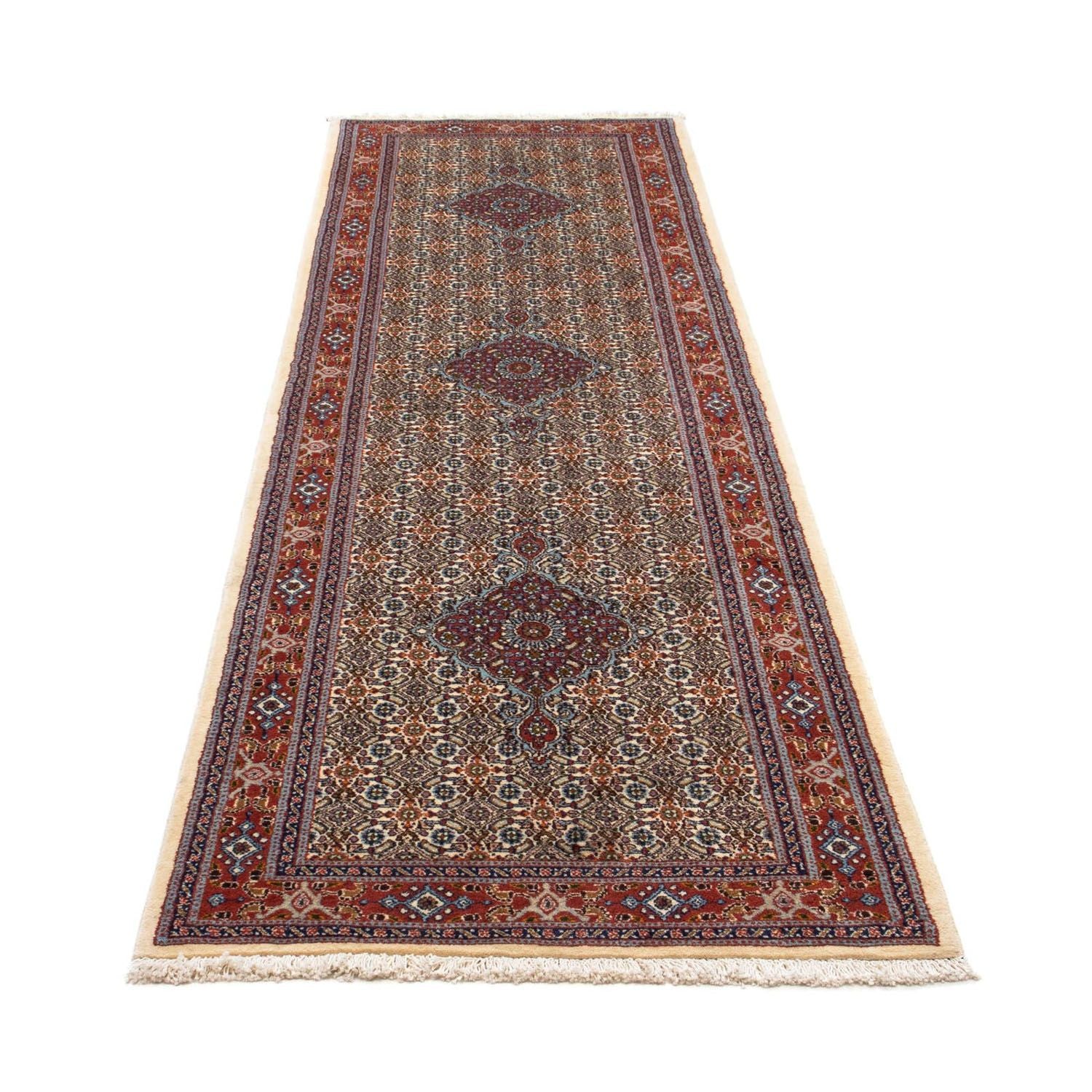 Løber Persisk tæppe - Classic - 295 x 81 cm - beige