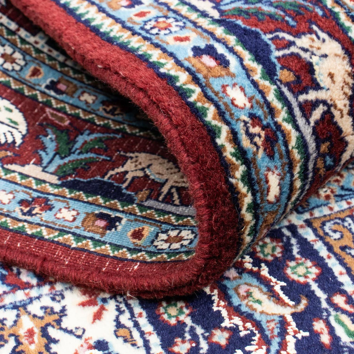 Løber Persisk tæppe - Classic - 295 x 82 cm - mørkerød