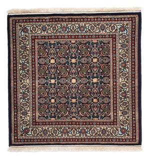 Persisk tæppe - Classic firkantet  - 104 x 101 cm - mørkeblå