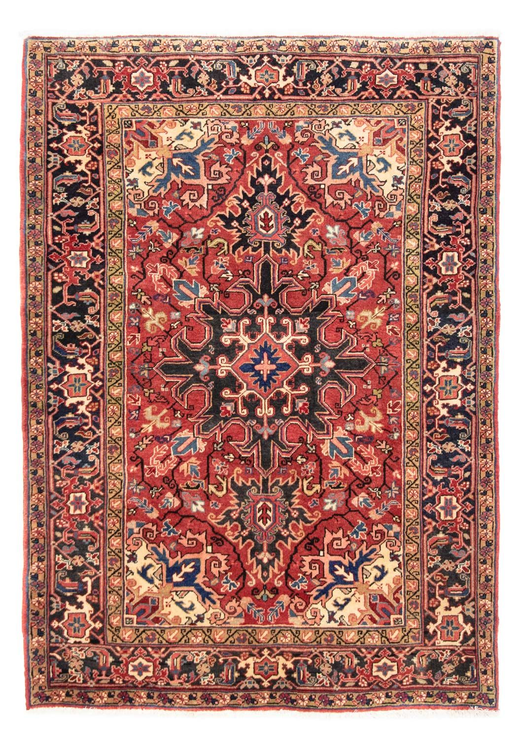 Persisk tæppe - Nomadisk - 195 x 140 cm - rød