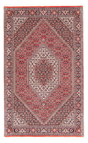Persisk tæppe - Bijar - 181 x 108 cm - rød