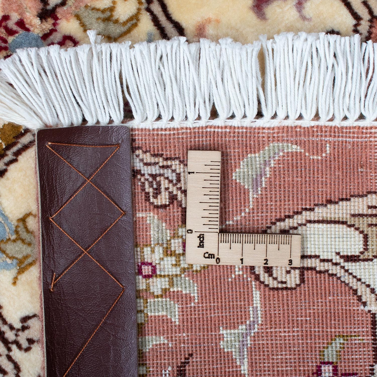 Persisk tæppe - Tabriz - Royal - 85 x 64 cm - beige