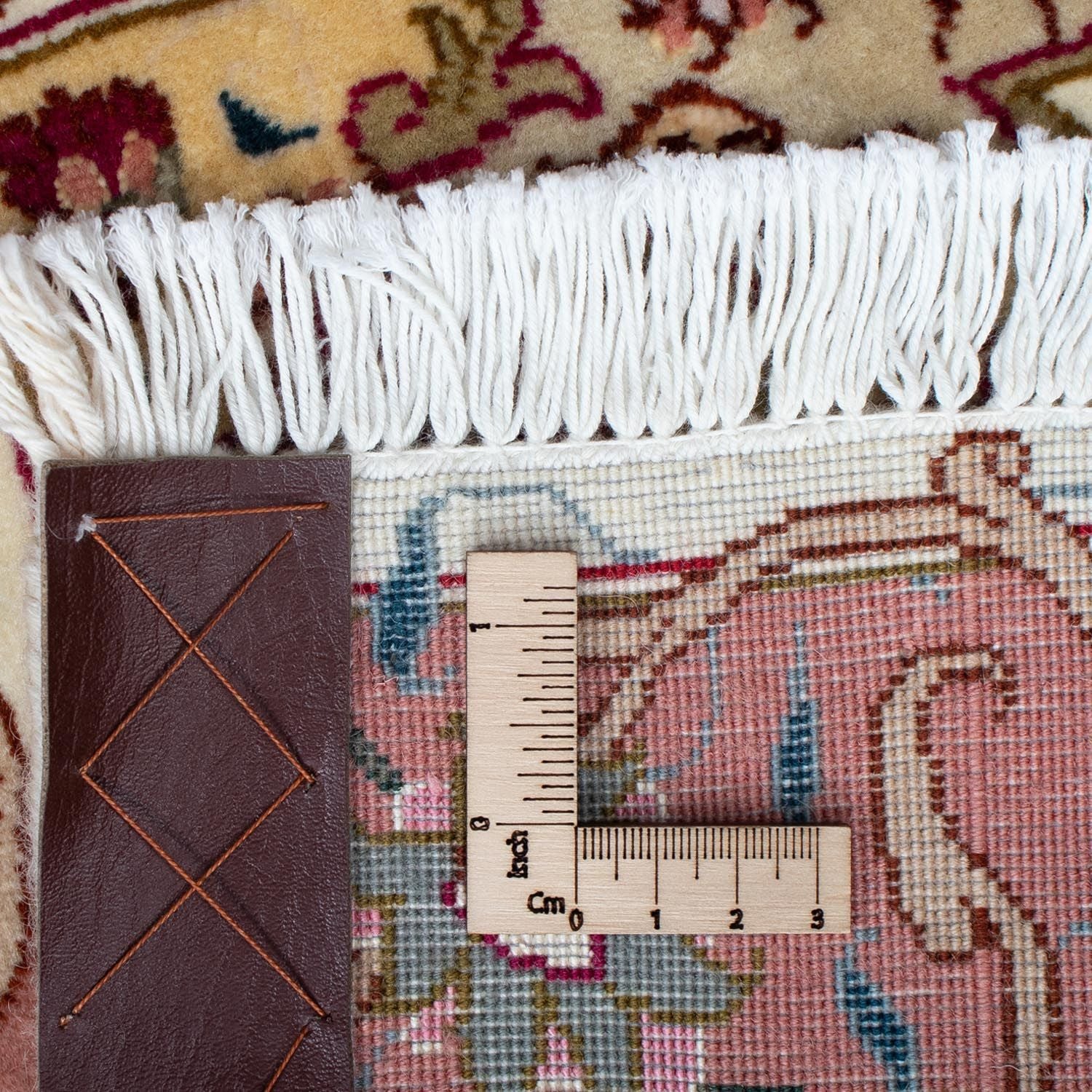 Persisk tæppe - Tabriz - Royal - 89 x 58 cm - beige