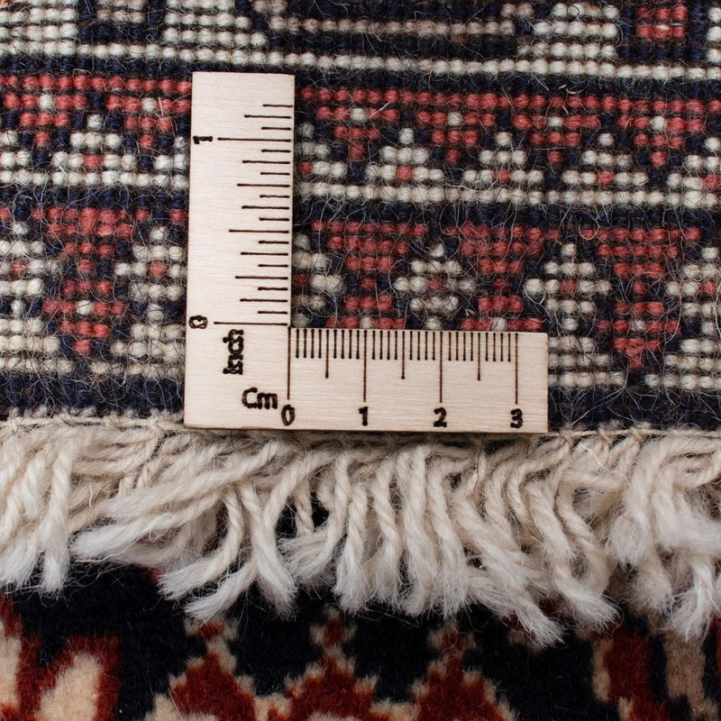 Persisk tæppe - Nomadisk - 144 x 102 cm - mørkeblå