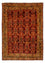 Persisk tæppe - Nomadisk - 288 x 200 cm - mørkerød
