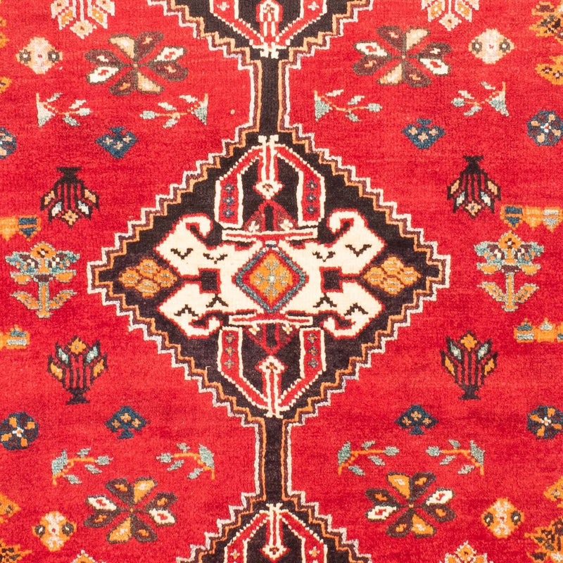 Persisk tæppe - Nomadisk - 167 x 115 cm - mørkerød