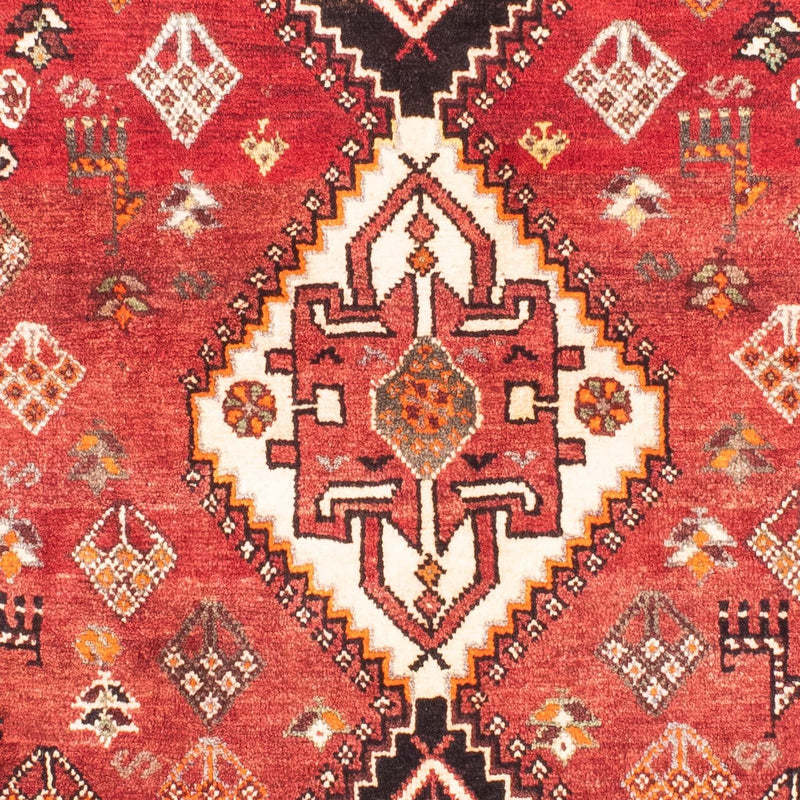 Persisk tæppe - Nomadisk - 176 x 107 cm - mørkerød