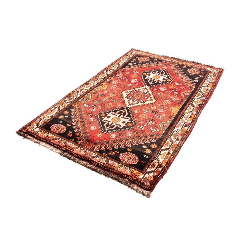 Persisk tæppe - Nomadisk - 176 x 107 cm - mørkerød