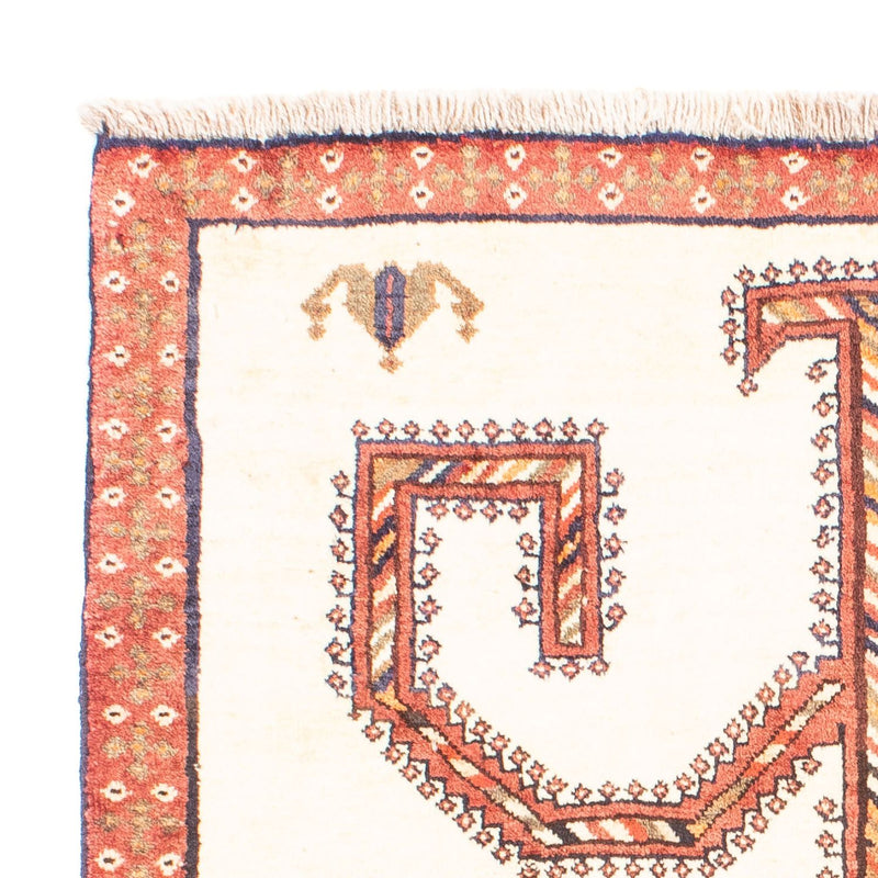 Persisk tæppe - Nomadisk - 152 x 110 cm - beige