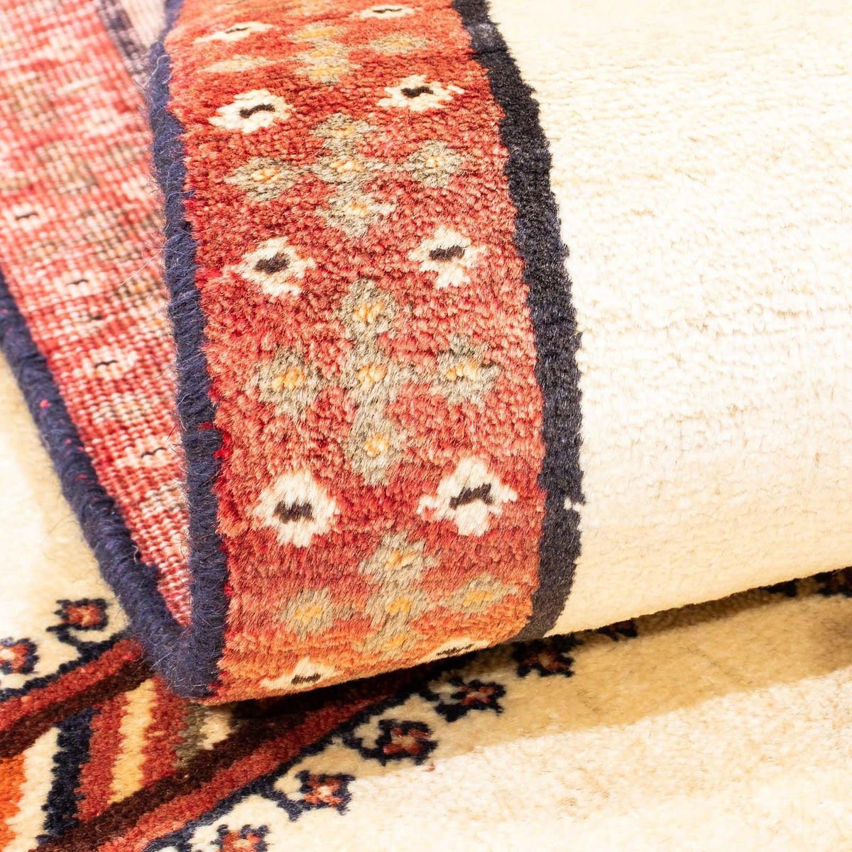 Persisk tæppe - Nomadisk - 152 x 110 cm - beige