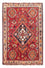 Persisk tæppe - Nomadisk - 152 x 100 cm - mørkerød