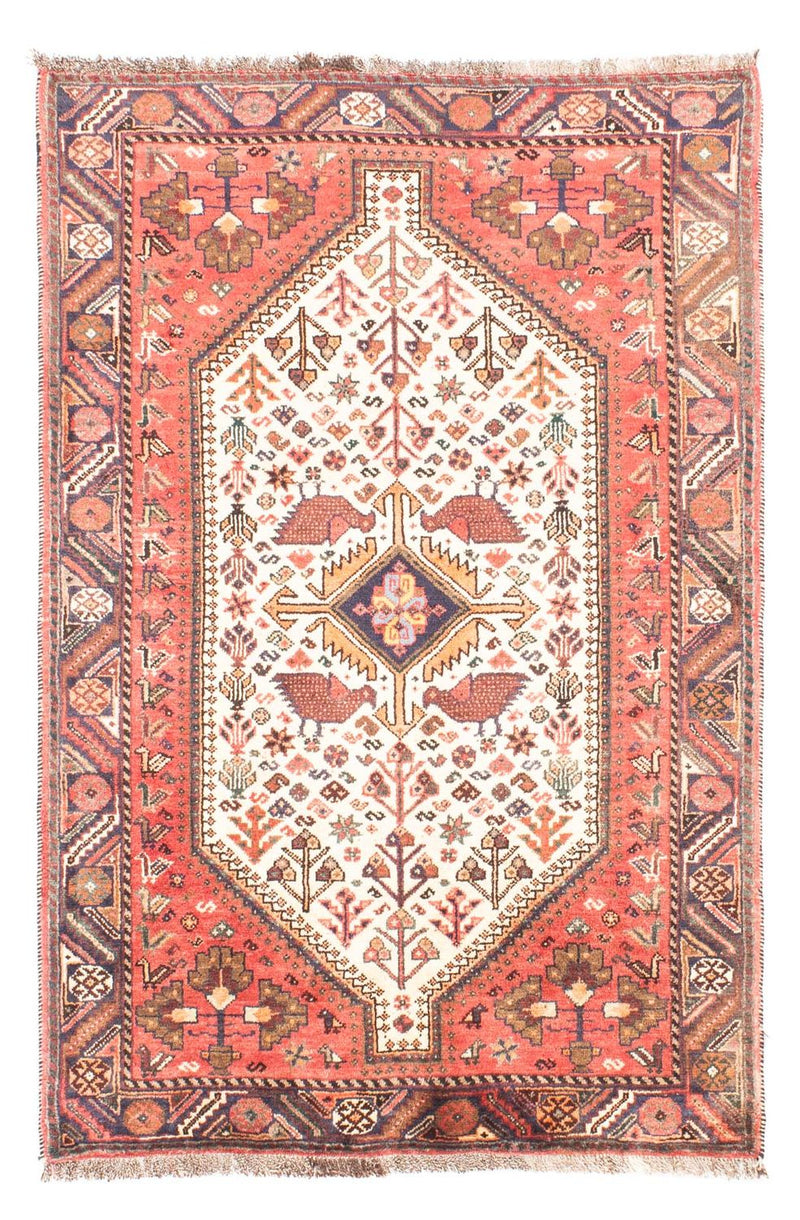 Persisk tæppe - Nomadisk - 162 x 107 cm - beige