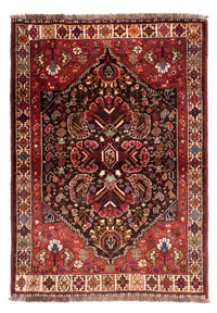 Persisk tæppe - Nomadisk - 160 x 112 cm - mørkeblå