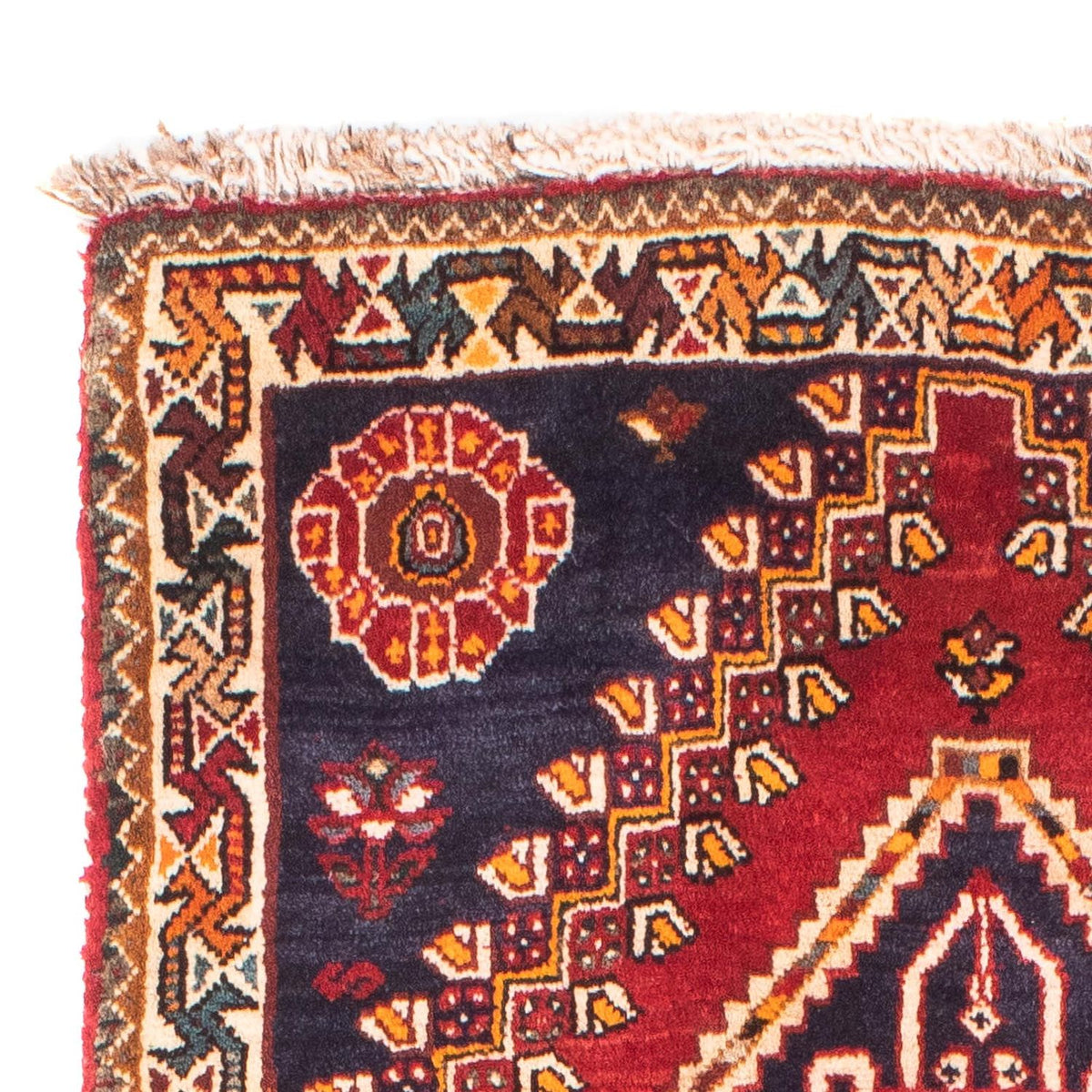 Løber Persisk tæppe - Nomadisk - 170 x 73 cm - mørkerød