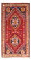 Persisk tæppe - Nomadisk - 156 x 83 cm - mørkerød
