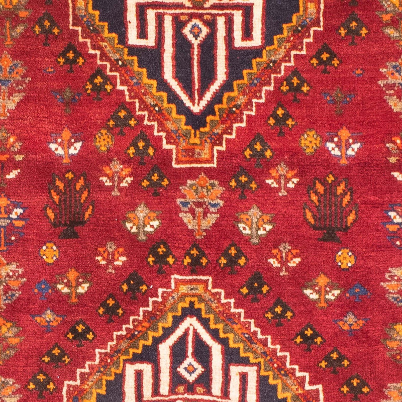 Persisk tæppe - Nomadisk - 156 x 83 cm - mørkerød