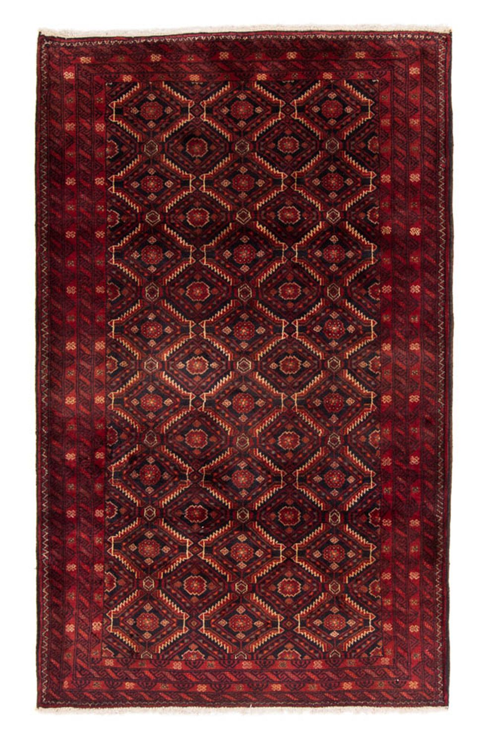 Baluch-tæppe - 193 x 111 cm - rød