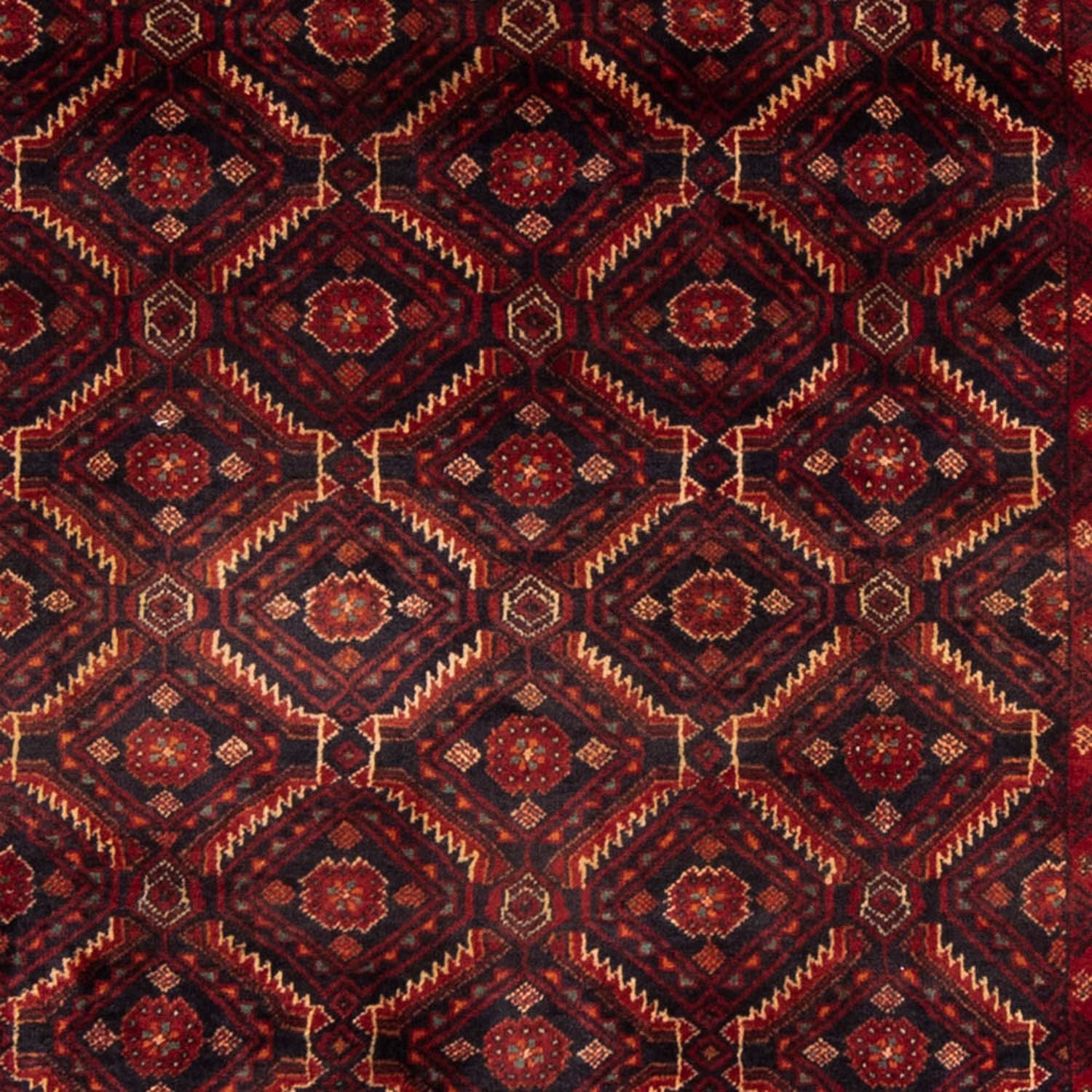 Baluch-tæppe - 193 x 111 cm - rød
