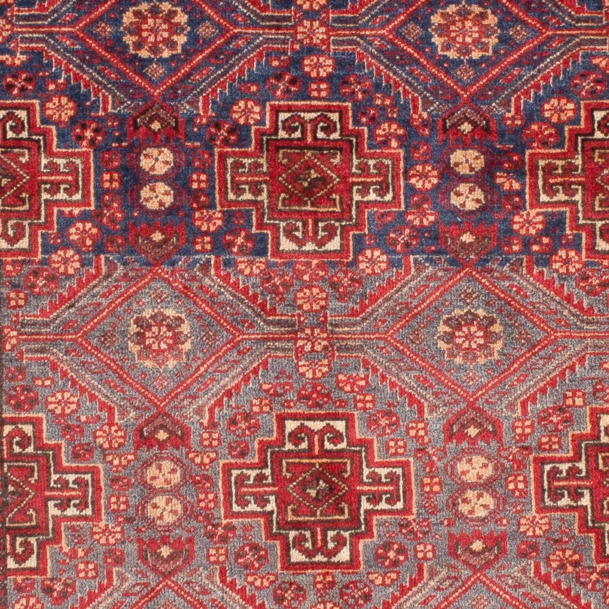Løber Baluch-tæppe - 175 x 92 cm - mørkerød