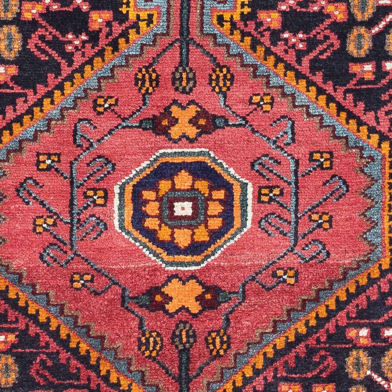 Persisk tæppe - Nomadisk - 142 x 90 cm - lysrød