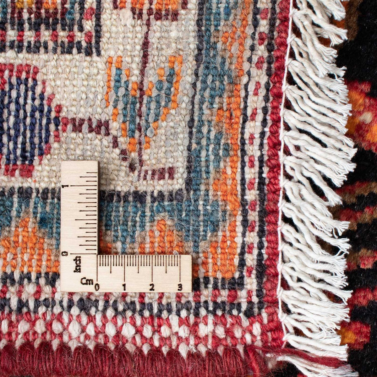 Persisk tæppe - Nomadisk - 142 x 90 cm - lysrød