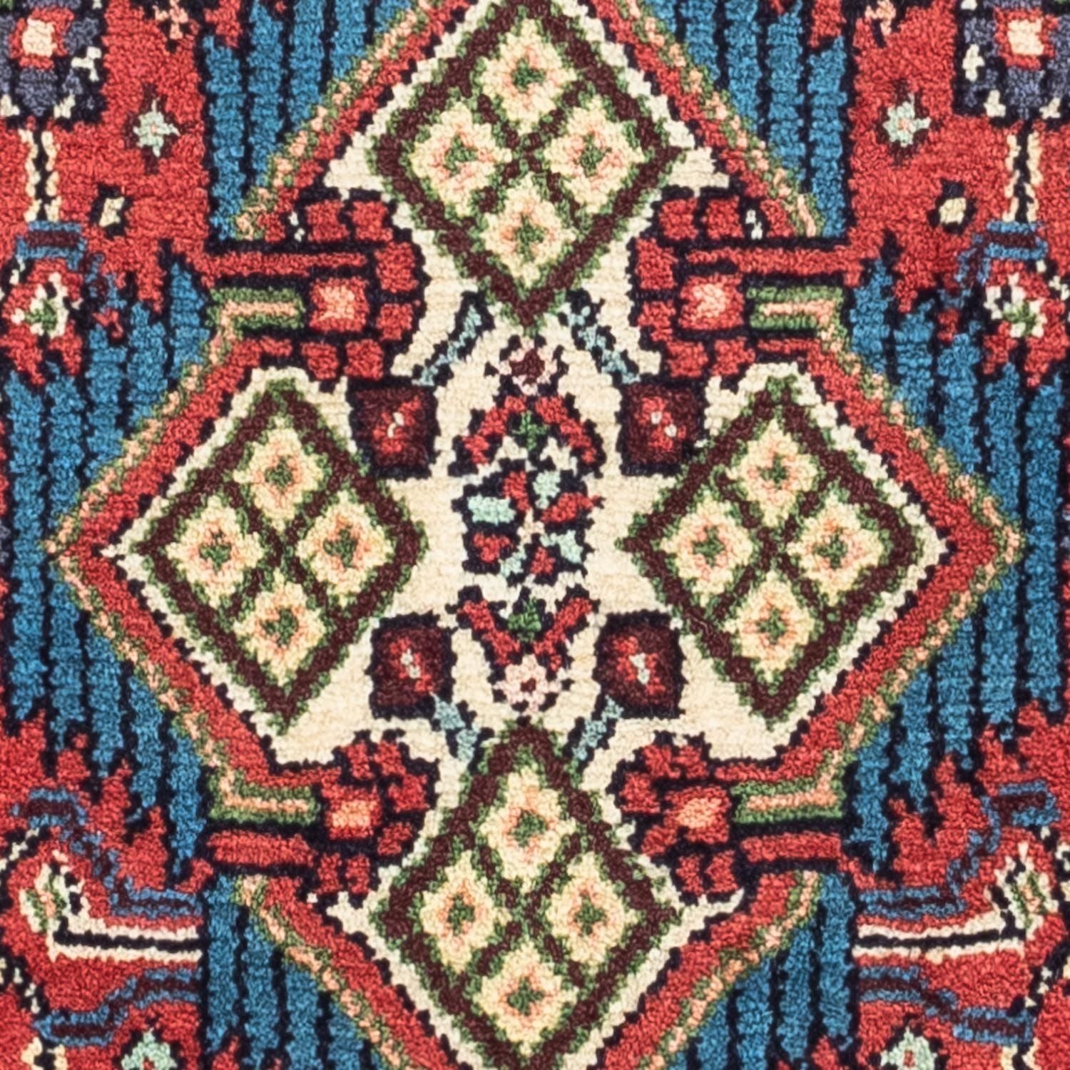 Persisk tæppe - Nomadisk - 128 x 80 cm - lysrød