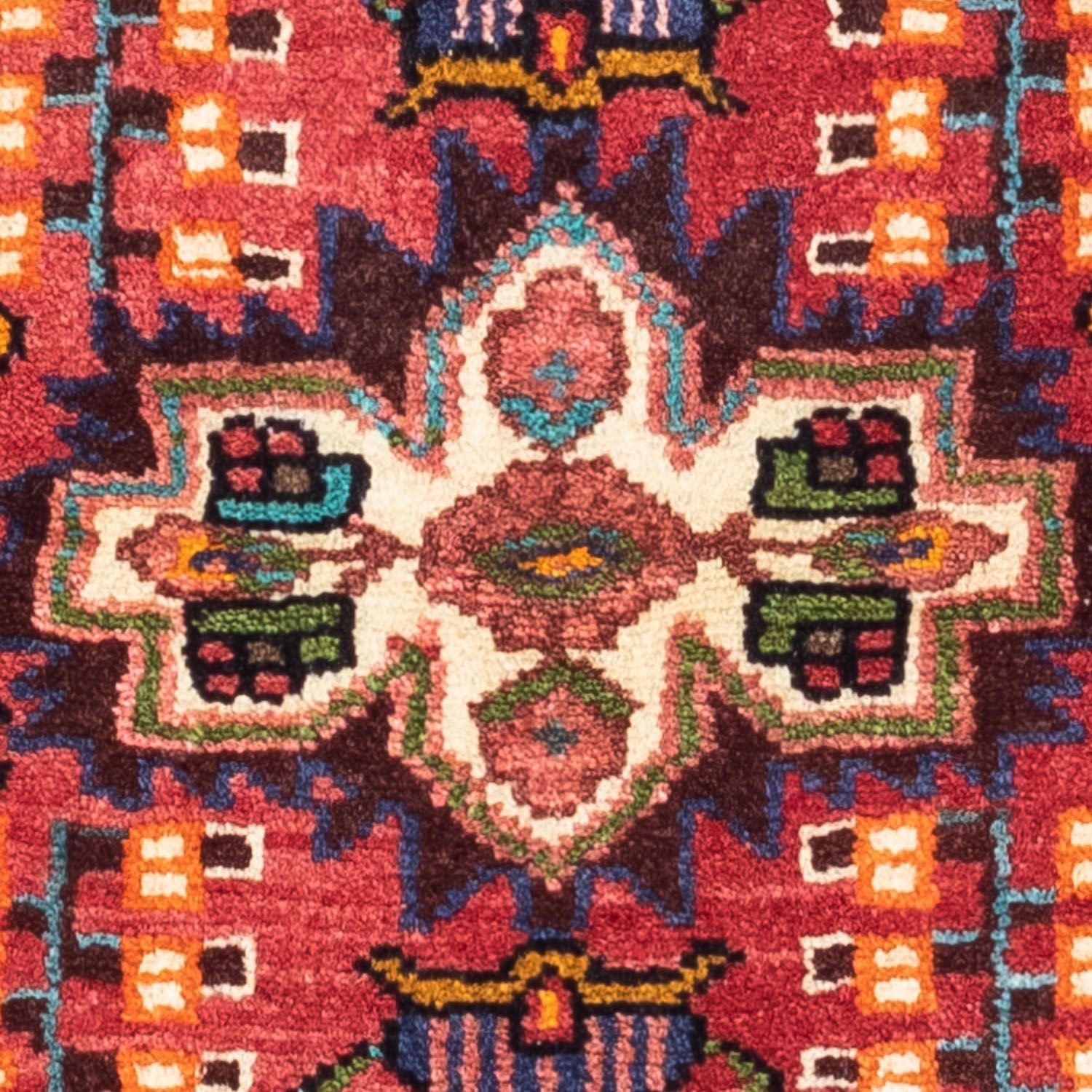 Persisk tæppe - Nomadisk - 120 x 80 cm - rød