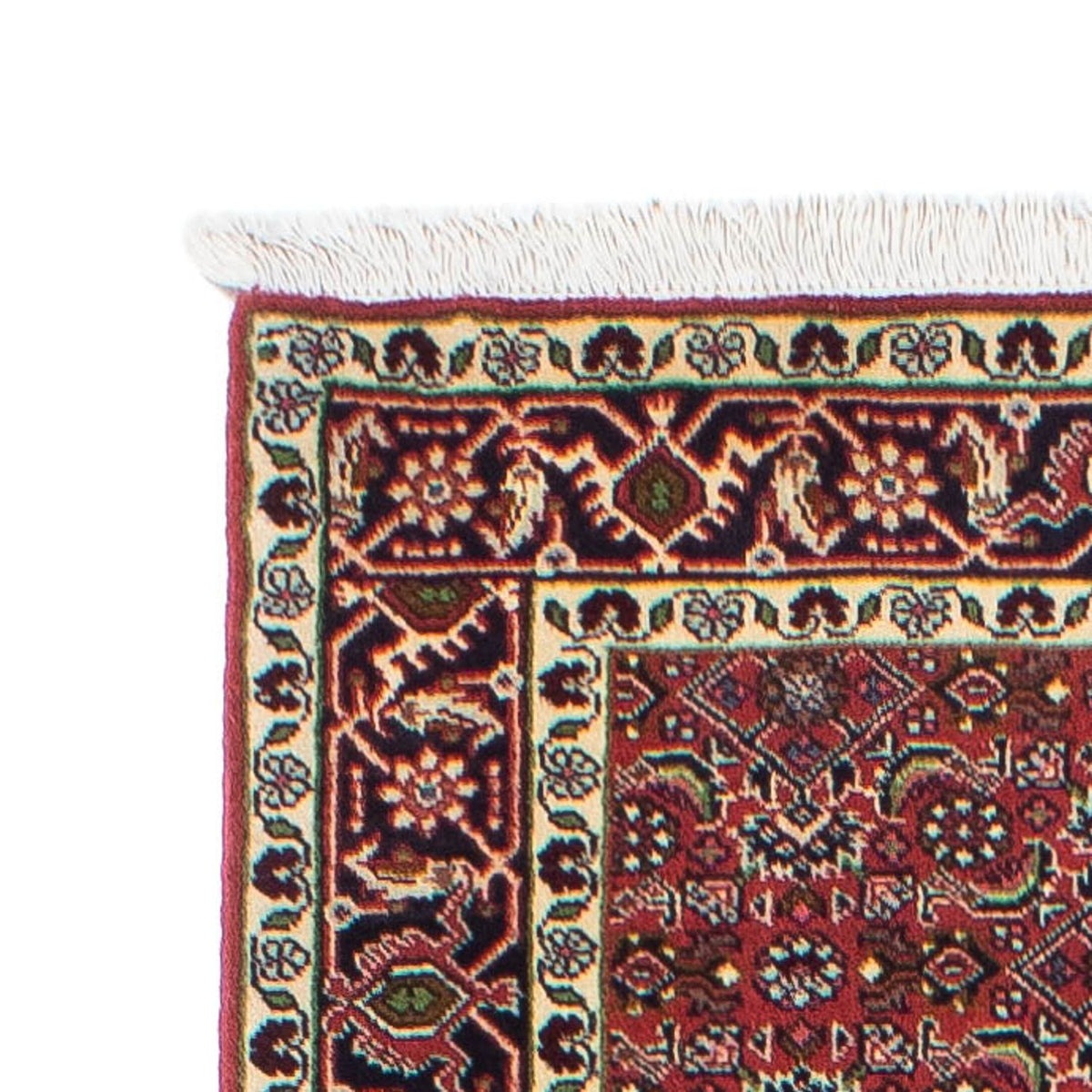 Løber Persisk tæppe - Bijar - 249 x 73 cm - lysrød