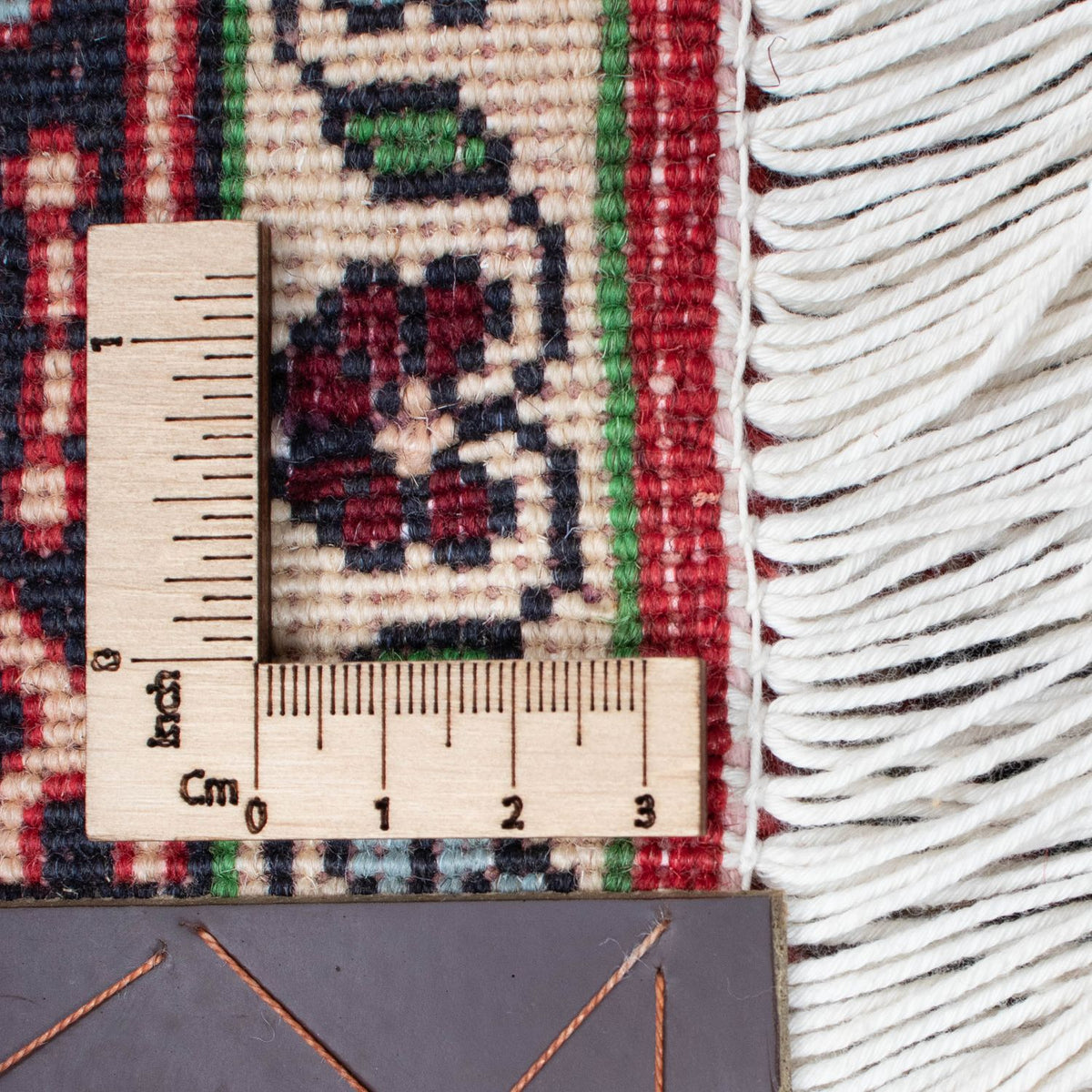 Løber Persisk tæppe - Bijar - 249 x 73 cm - lysrød