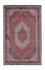 Persisk tæppe - Bijar - 204 x 131 cm - lysrød