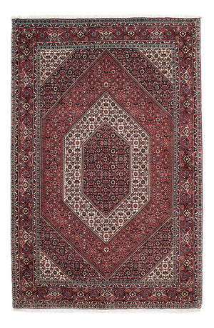 Persisk tæppe - Bijar - 205 x 134 cm - flerfarvet