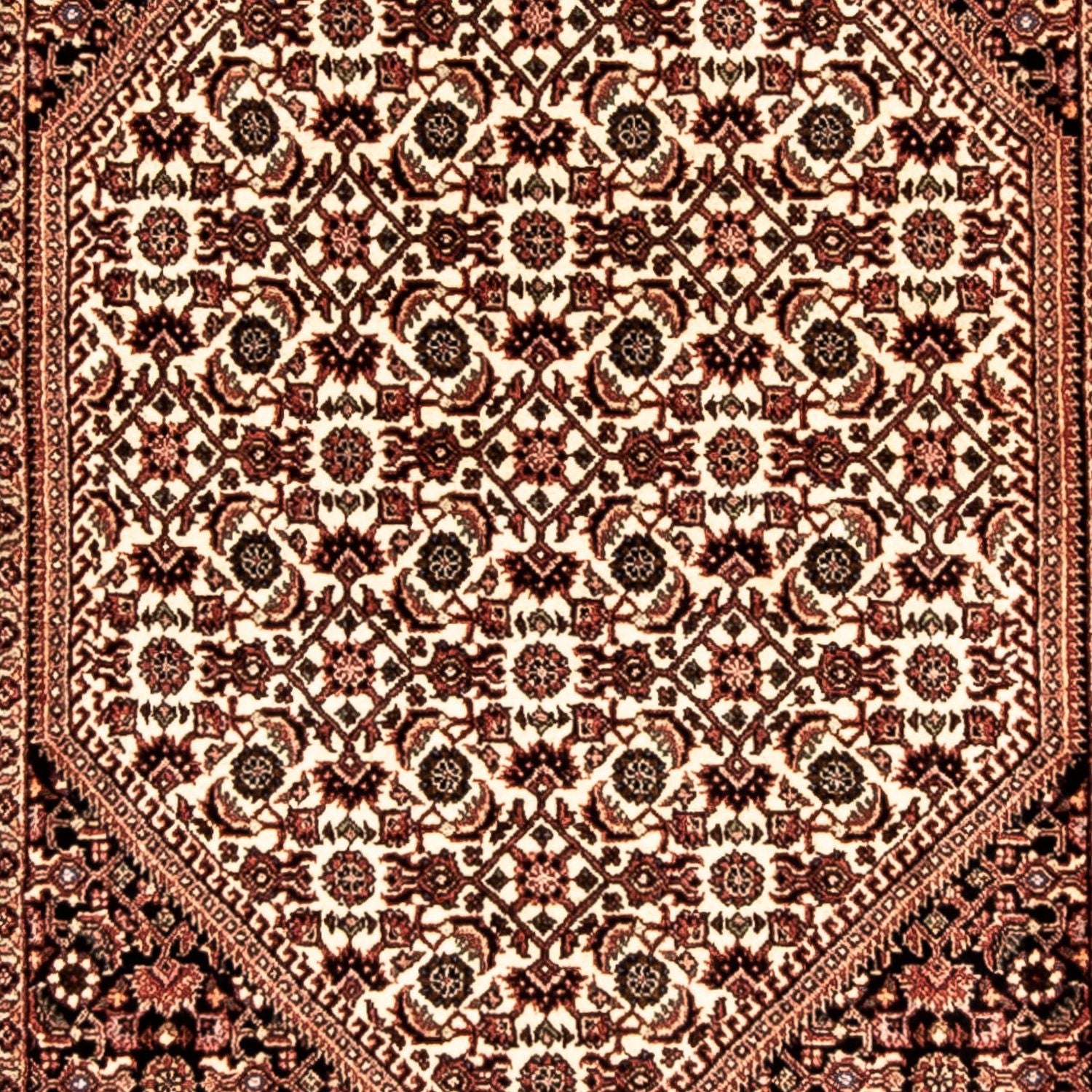 Løber Persisk tæppe - Bijar - 308 x 83 cm - flerfarvet