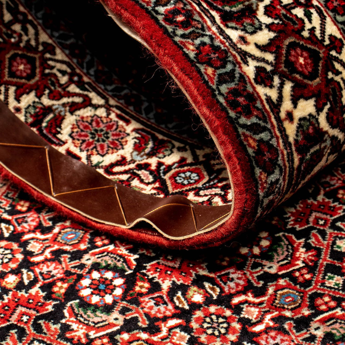 Løber Persisk tæppe - Bijar - 313 x 81 cm - flerfarvet