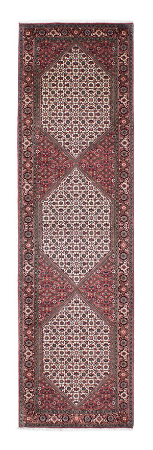 Løber Persisk tæppe - Bijar - 305 x 84 cm - beige