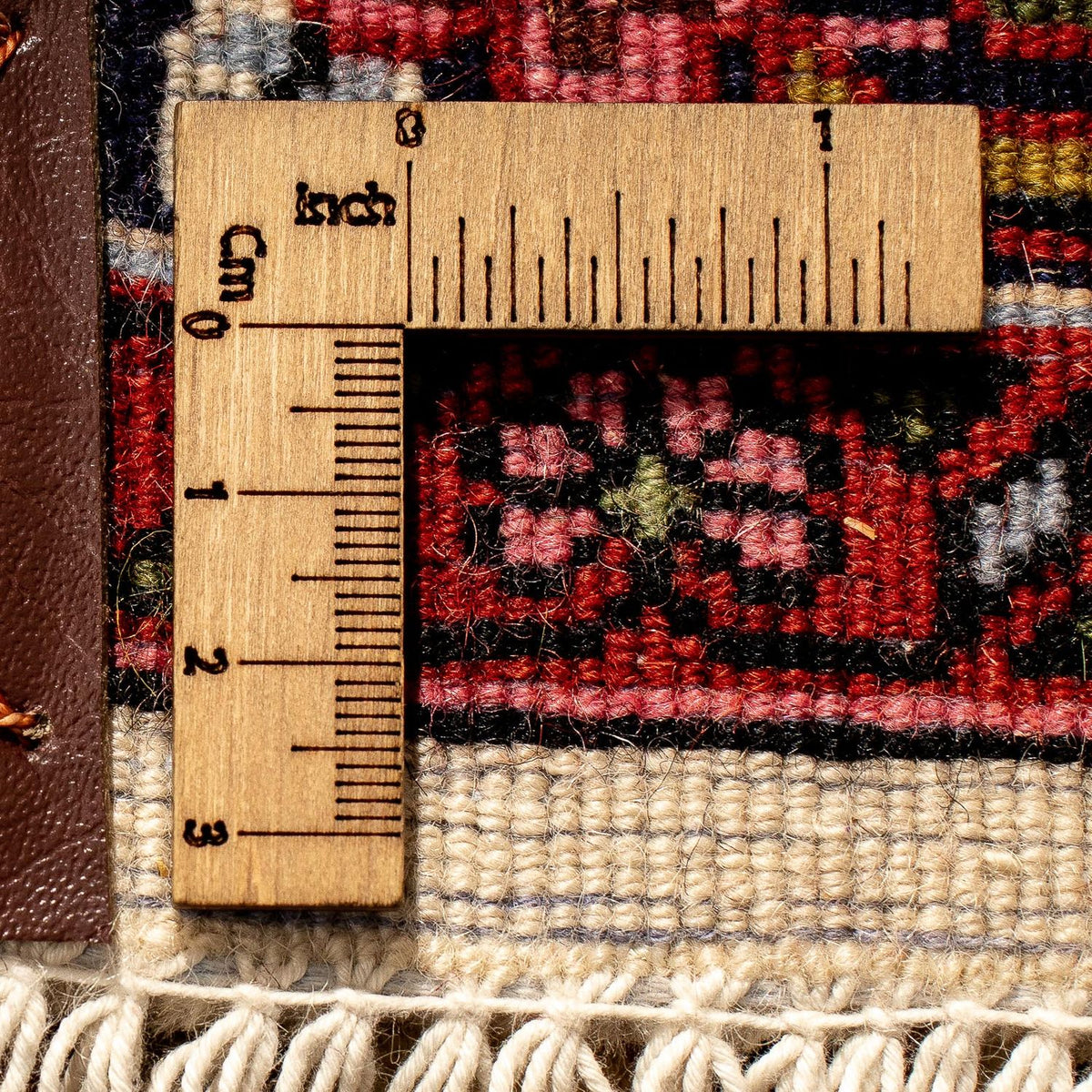 Løber Persisk tæppe - Bijar - 290 x 78 cm - beige