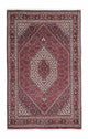 Persisk tæppe - Bijar - 208 x 132 cm - lysrød
