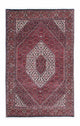 Persisk tæppe - Bijar - 203 x 127 cm - mørkeblå