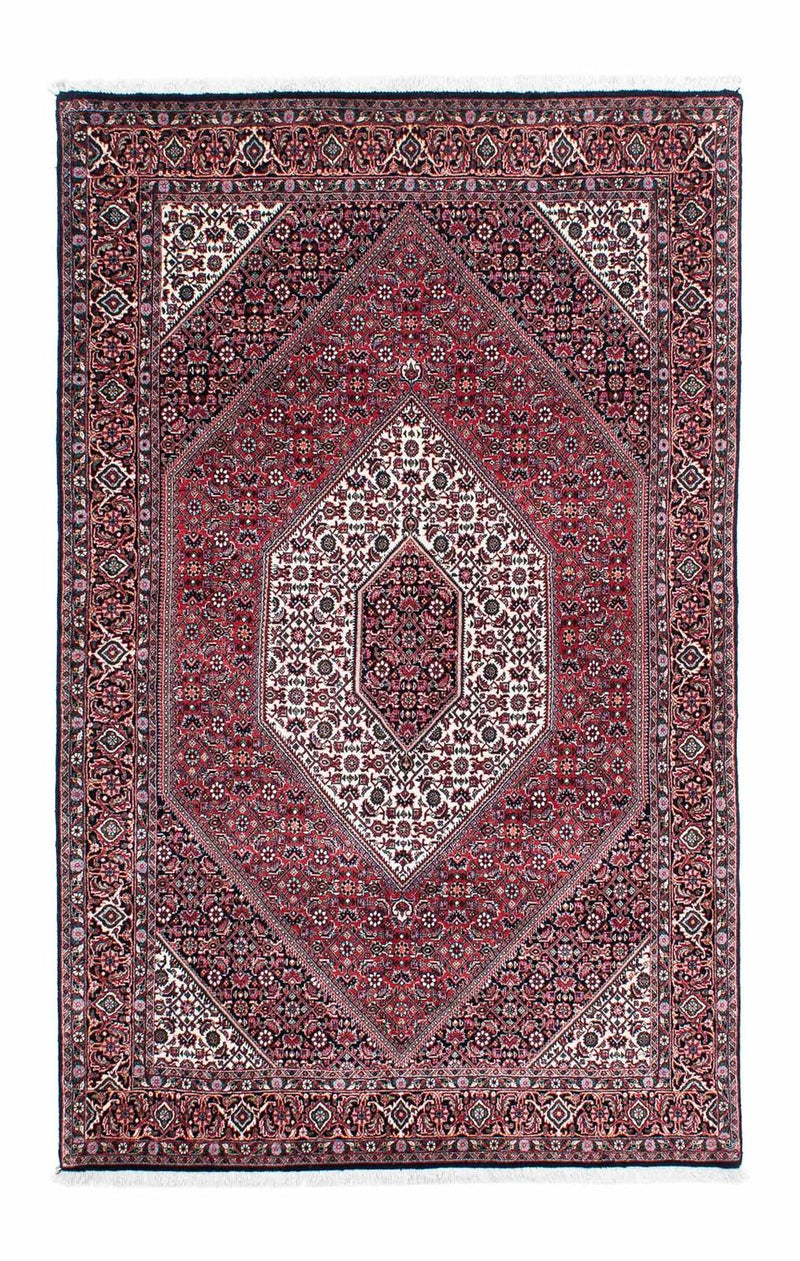 Persisk tæppe - Bijar - 203 x 127 cm - mørkeblå